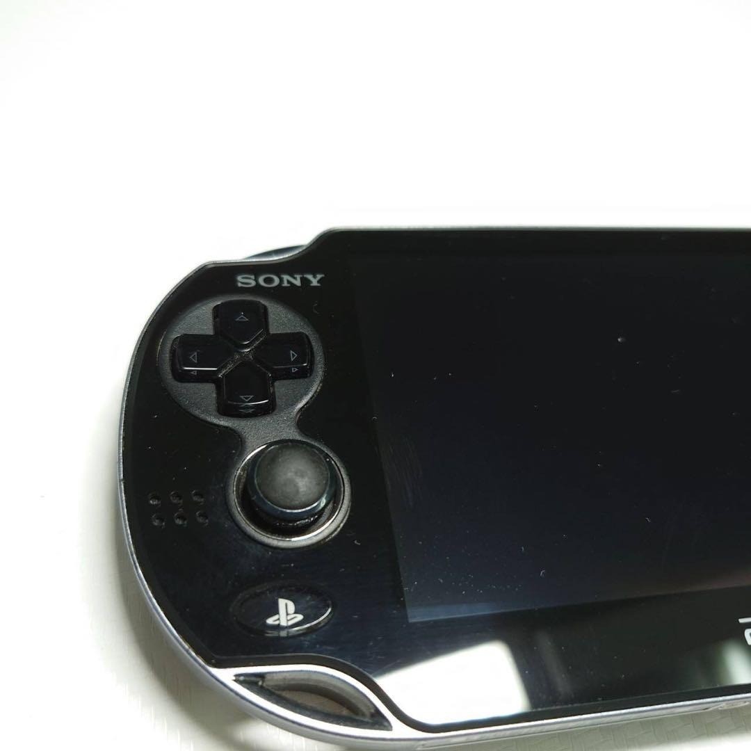 Sony PS Vita PCH-1100 Crystal Black OLED 3G Wi-Fi Boxed Complete 7065