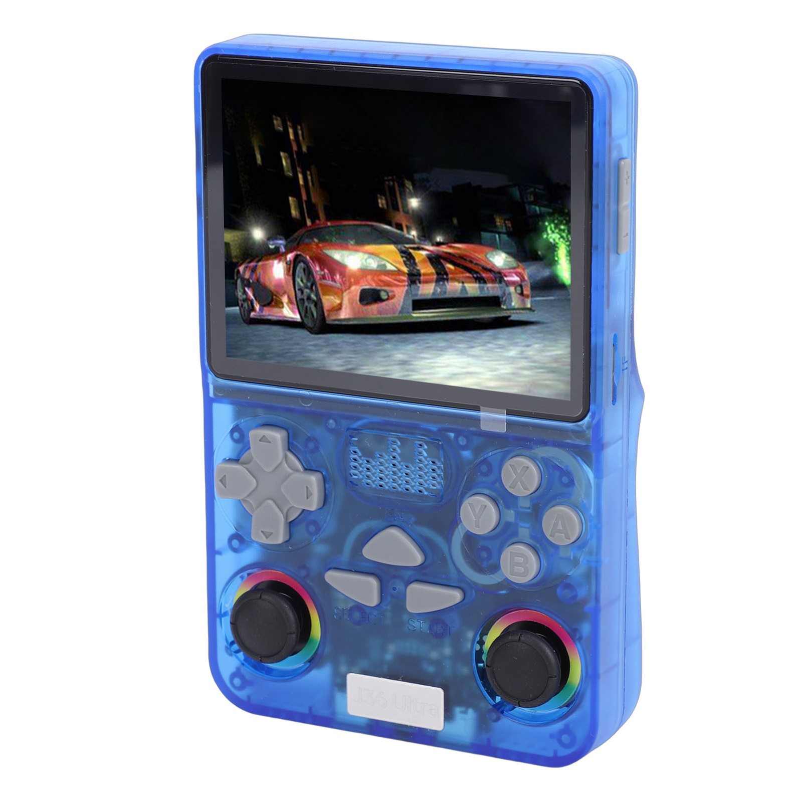 Retro Handheld Game Console 4 Inch Screen Built In 64GB Small Memory Card S EYCM