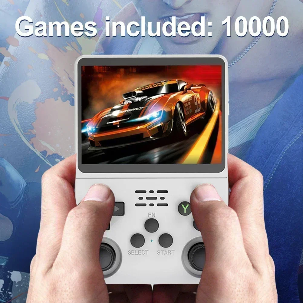 R36S Retro Portable Gaming Device With Built In Games 64GB/128GB/256GB