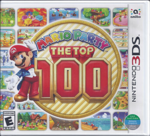 Mario Party: The Top 100 – Nintendo 3DS – Brand New Factory Sealed
