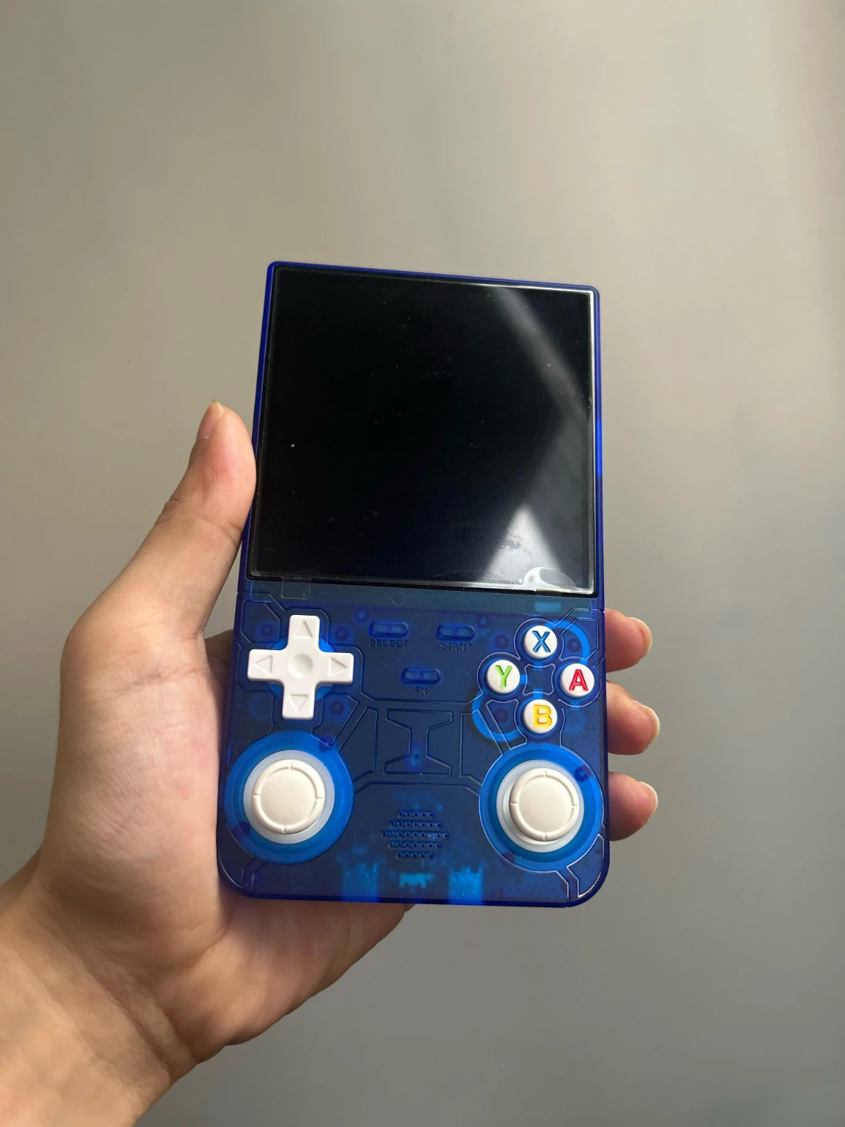 R36 Ultra Retro Handheld Console 64GB Blue