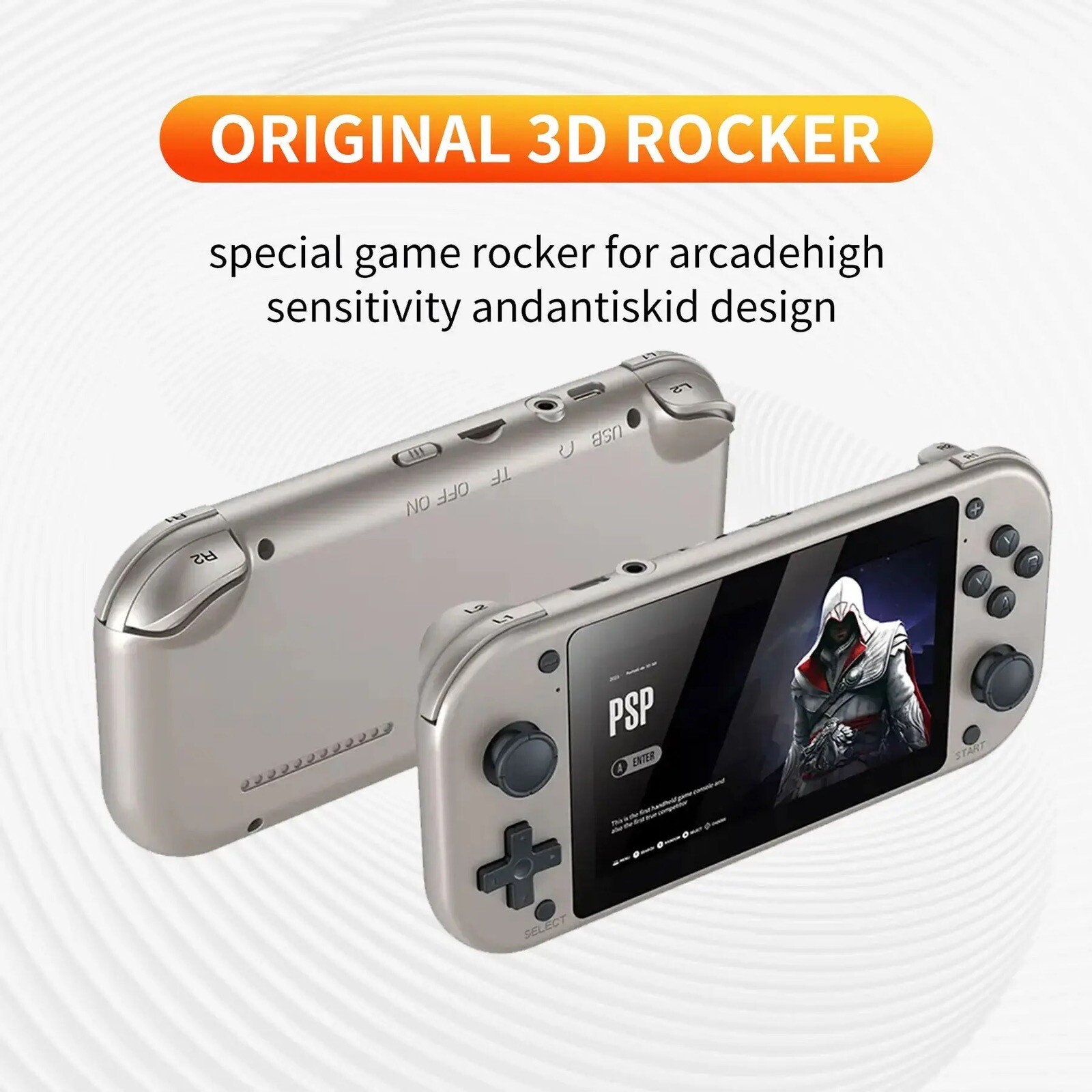 M17 Handheld Game Player Emuelec System 4.3 Inch LCD Screen Video Gaming Console