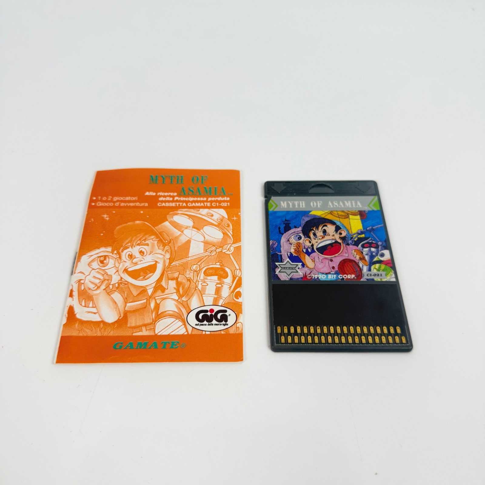 1990 GIG GAMATE BIT CORPORATION CONSOLE💎+ BOX & GAMES RARE – TESTED 🎁