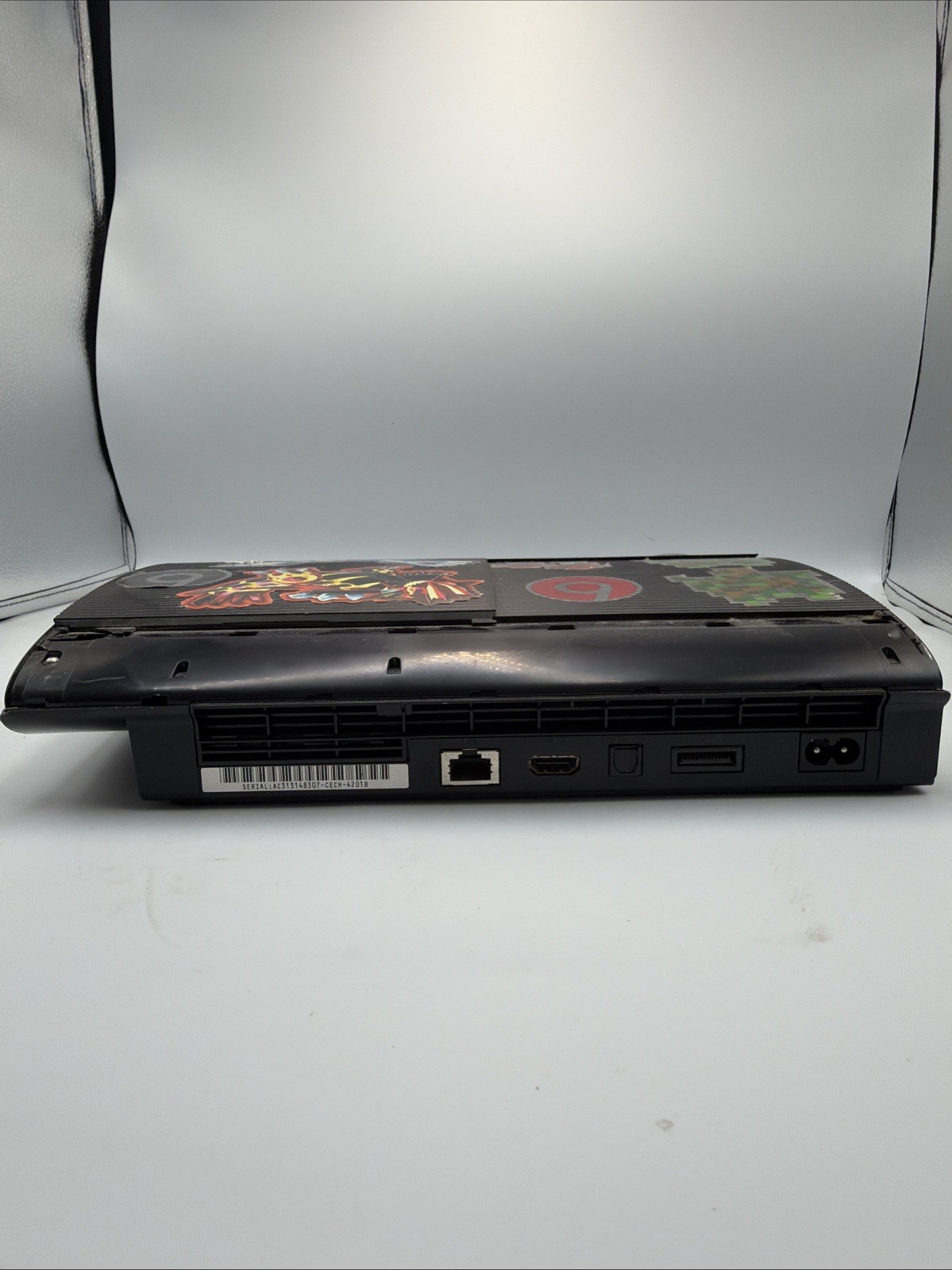 Sony Playstation 3 PS3 Slim 250GB Cech-4201b Console Without Cables Untested