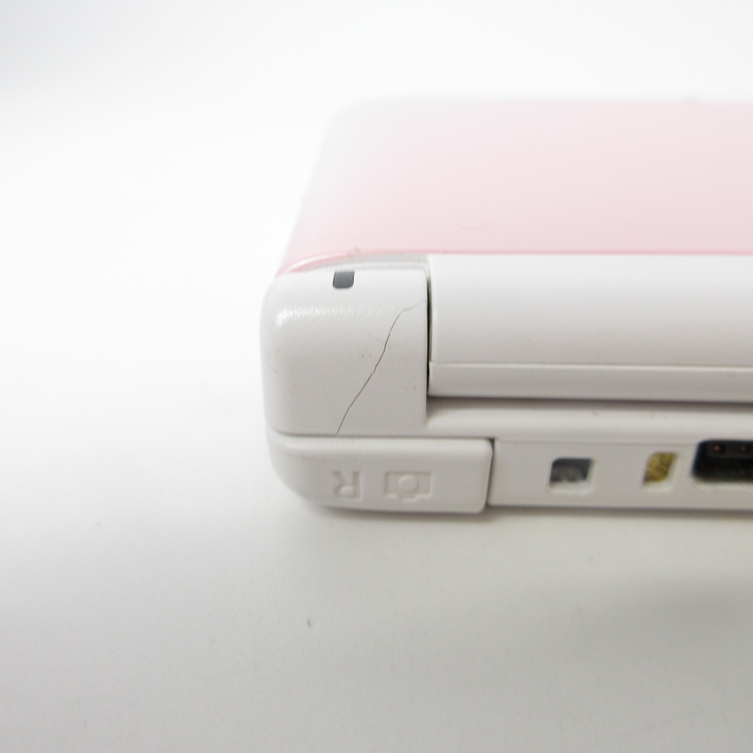 【Excellent】Nintendo 3DS LL XL Pink x White Console ONLY Japanese Edition #Arr042