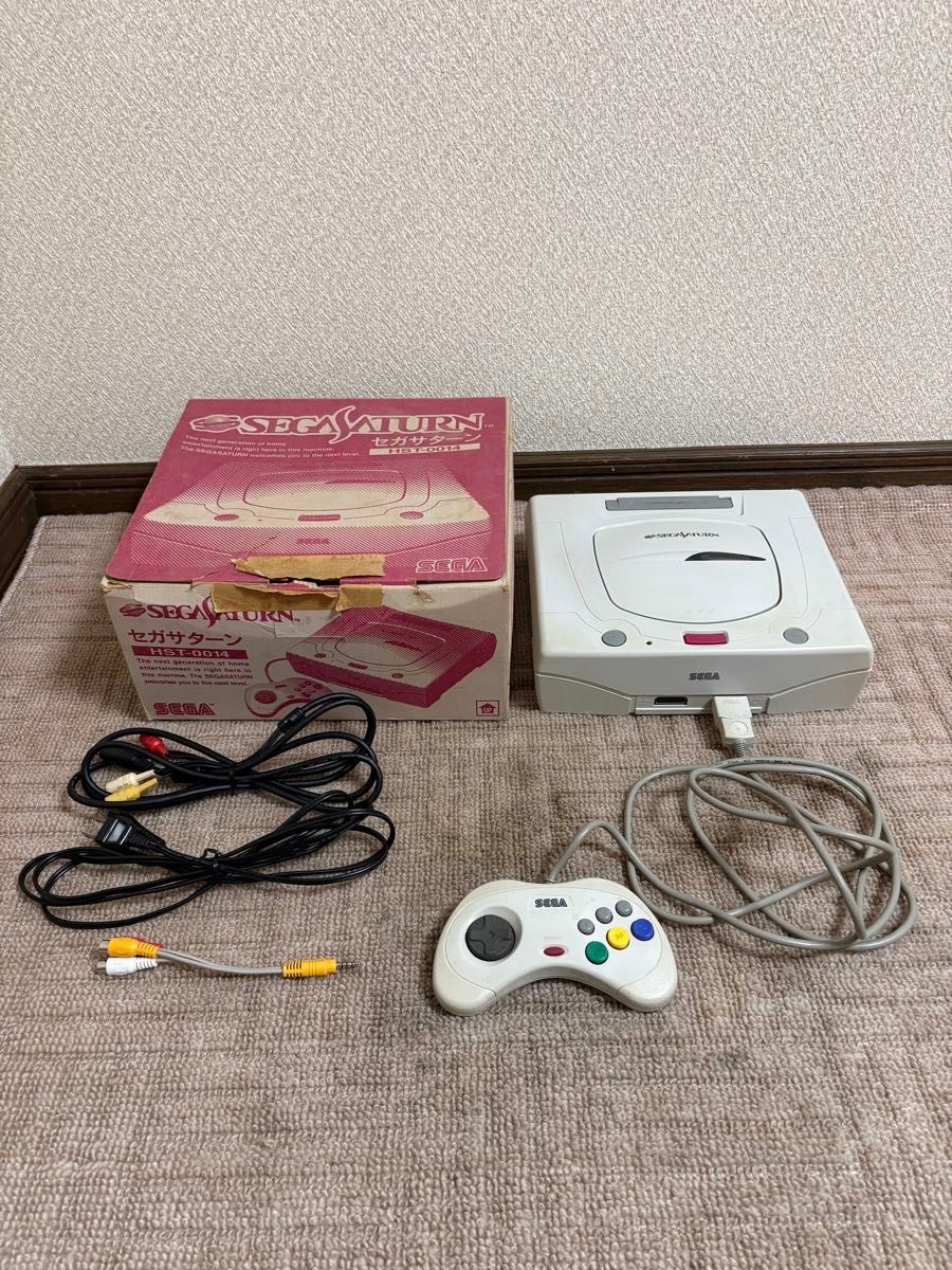 Sega Saturn HST 0014 Working Condition