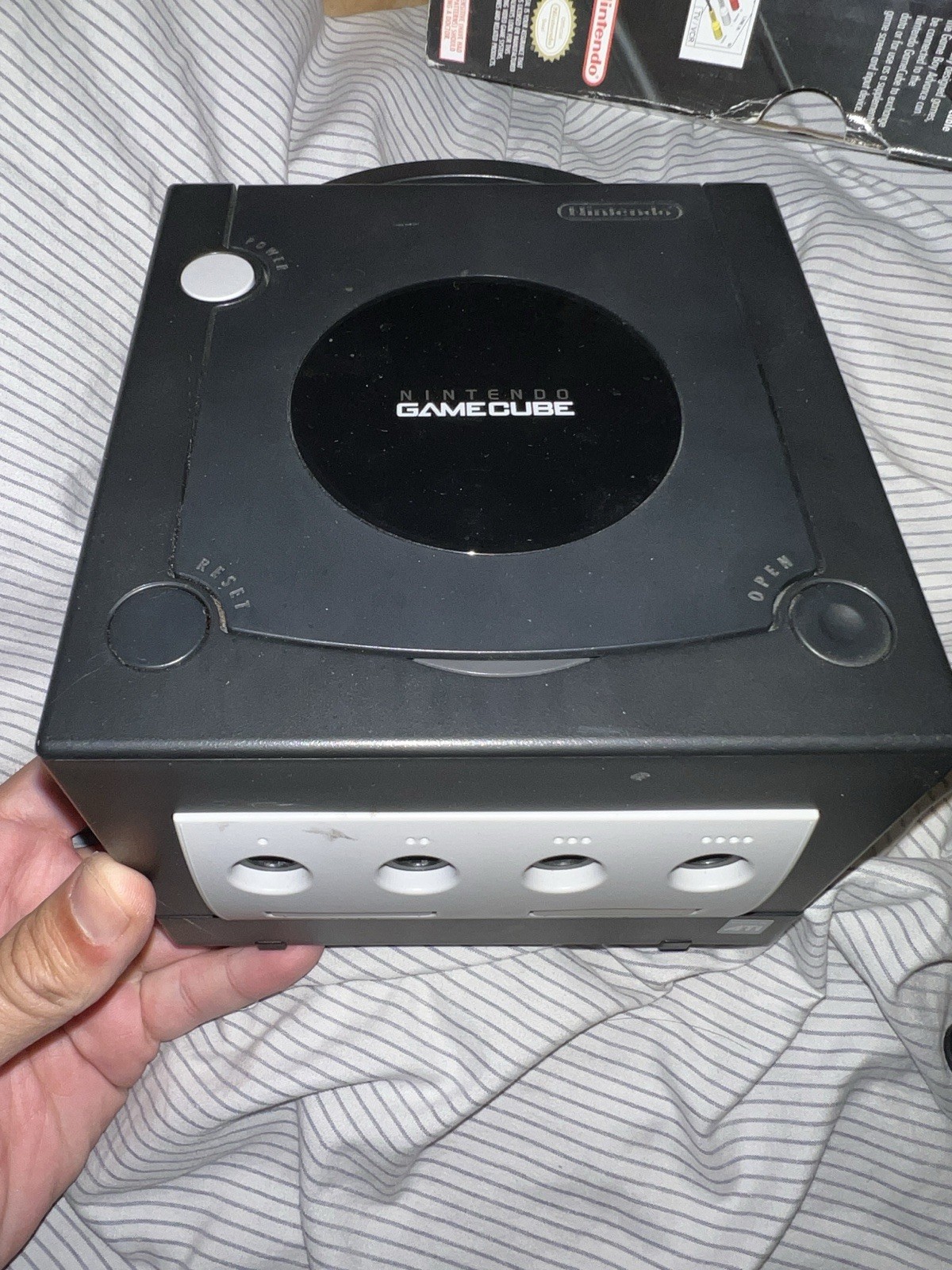 Nintendo GameCube Game Console System Black DOL-001
