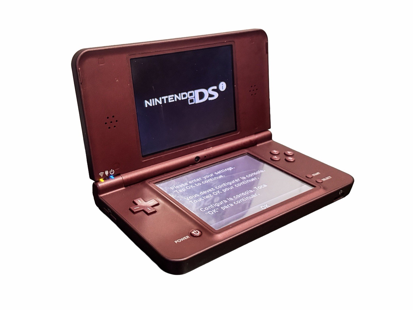 Nintendo DSi LL Portable Video Game Console – Wine Red