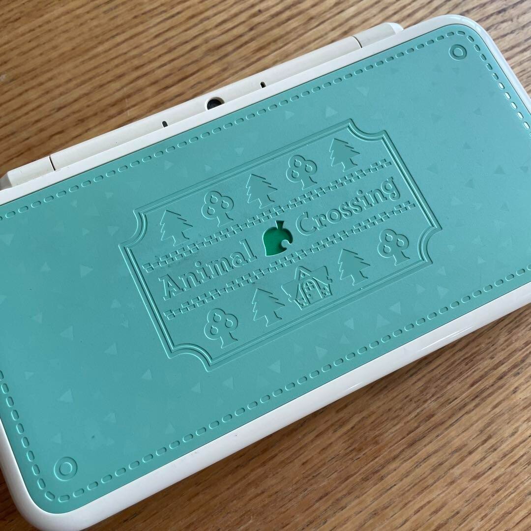 New Nintendo 2DS XL LL Animal Crossing Console Doubutsu No Mori Japanese ver