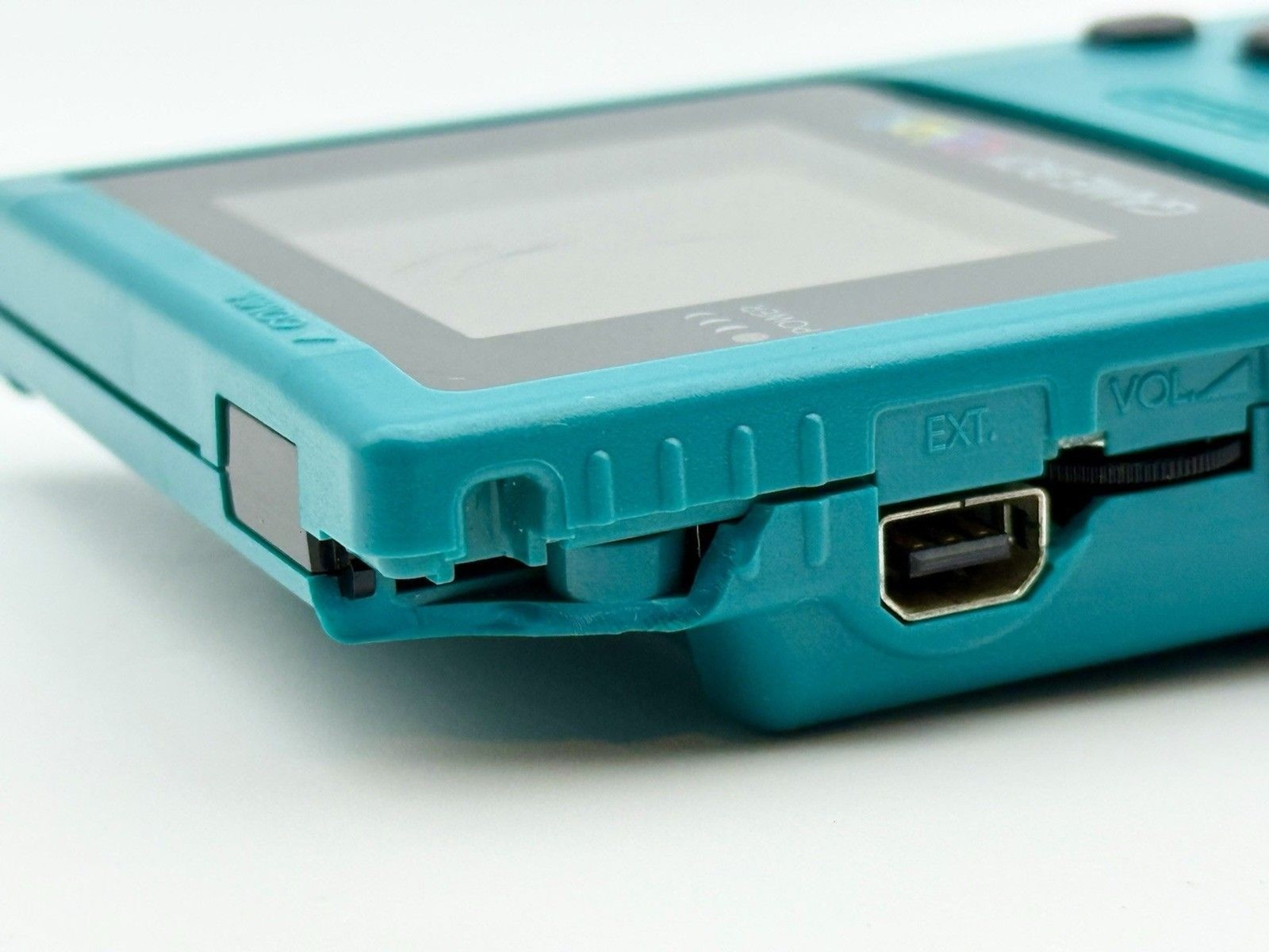 Nintendo Gameboy Color GBC Teal Blue CGB-001 Handheld System W/ Tetris – See Pic