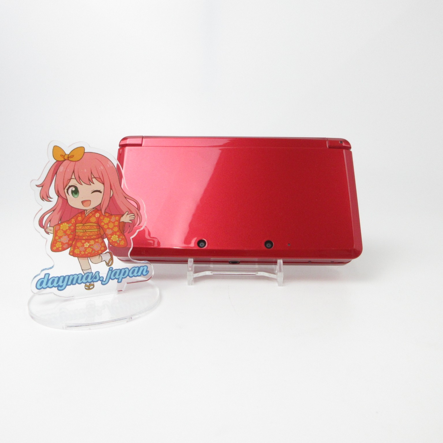 【Excellent】Nintendo 3DS Metallic Red Console ONLY Japanese Edition #NET0319/02