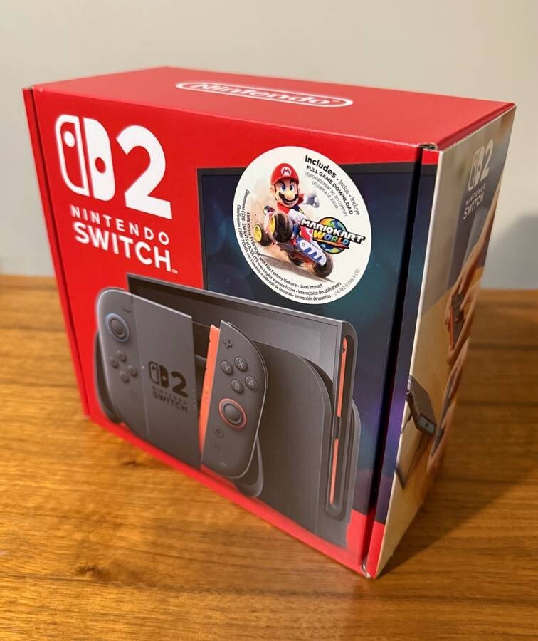 🔥 BRAND NEW🔥 Nintendo Switch 2 Console+Mario Kart World Bundle–Ready to Ship