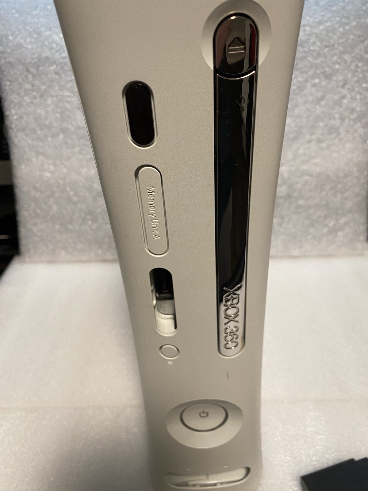Microsoft Xbox 360 Console + Audio/Video Cord Included – Untested Power – Clean