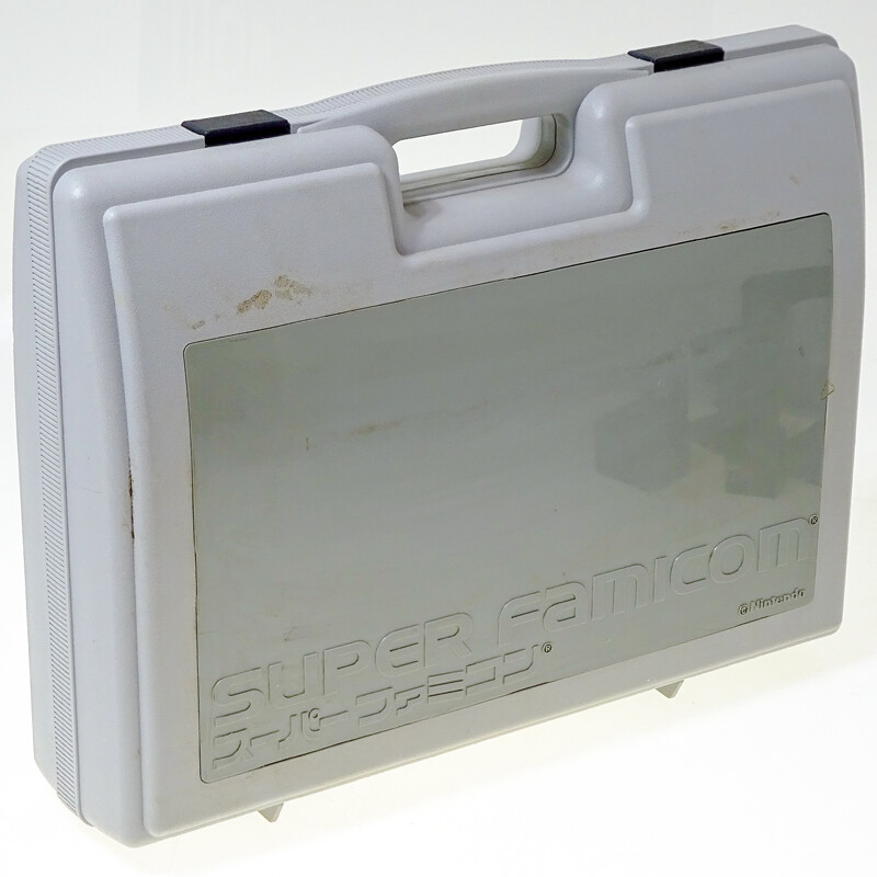 Nintendo Super Famicom Console System + 4Carts Bag Case Japan Import SFC NTSC-J