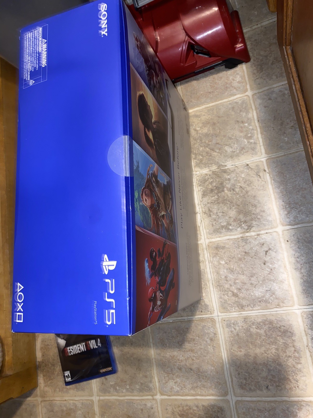 Sony PS5 4K UHD Console with Controller, Wi-Fi, Blu-Ray, HDMI, USB-C 825GB
