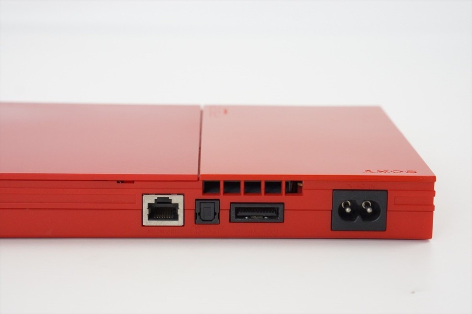 PS2 Playstation2 Slim CINNABAR RED Console System 90000 CR Only for NTSC-J 8102