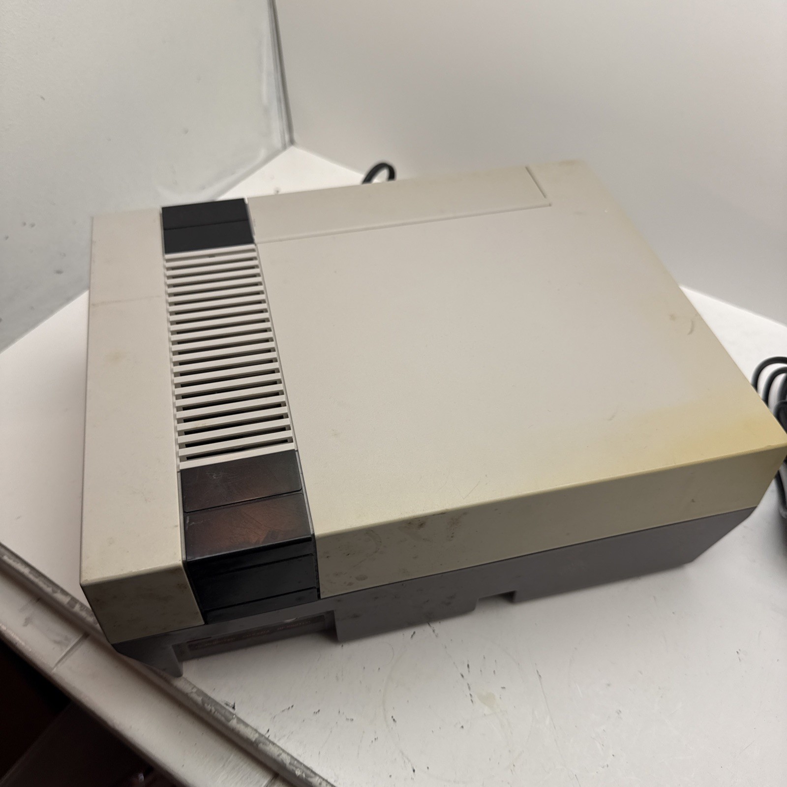 Nintendo Entertainment System NES Original Console Cords Cables Tested & Works
