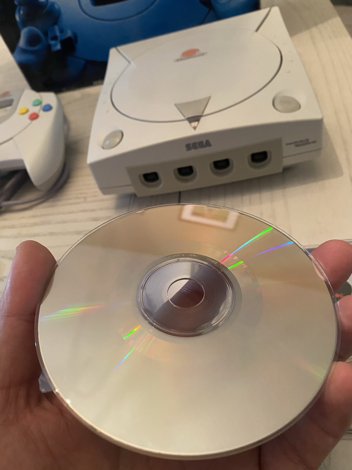 Original SEGA Dreamcast Launch Edition Console Bundle With 2 Games Amazing Cond.
