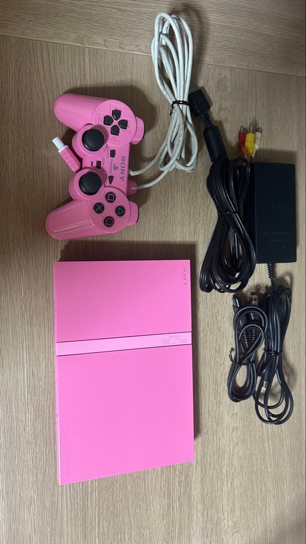 PS2 Slim Console System SCPH-77000 PK Only for NTSC-J PINK Playstation 2 USED JP