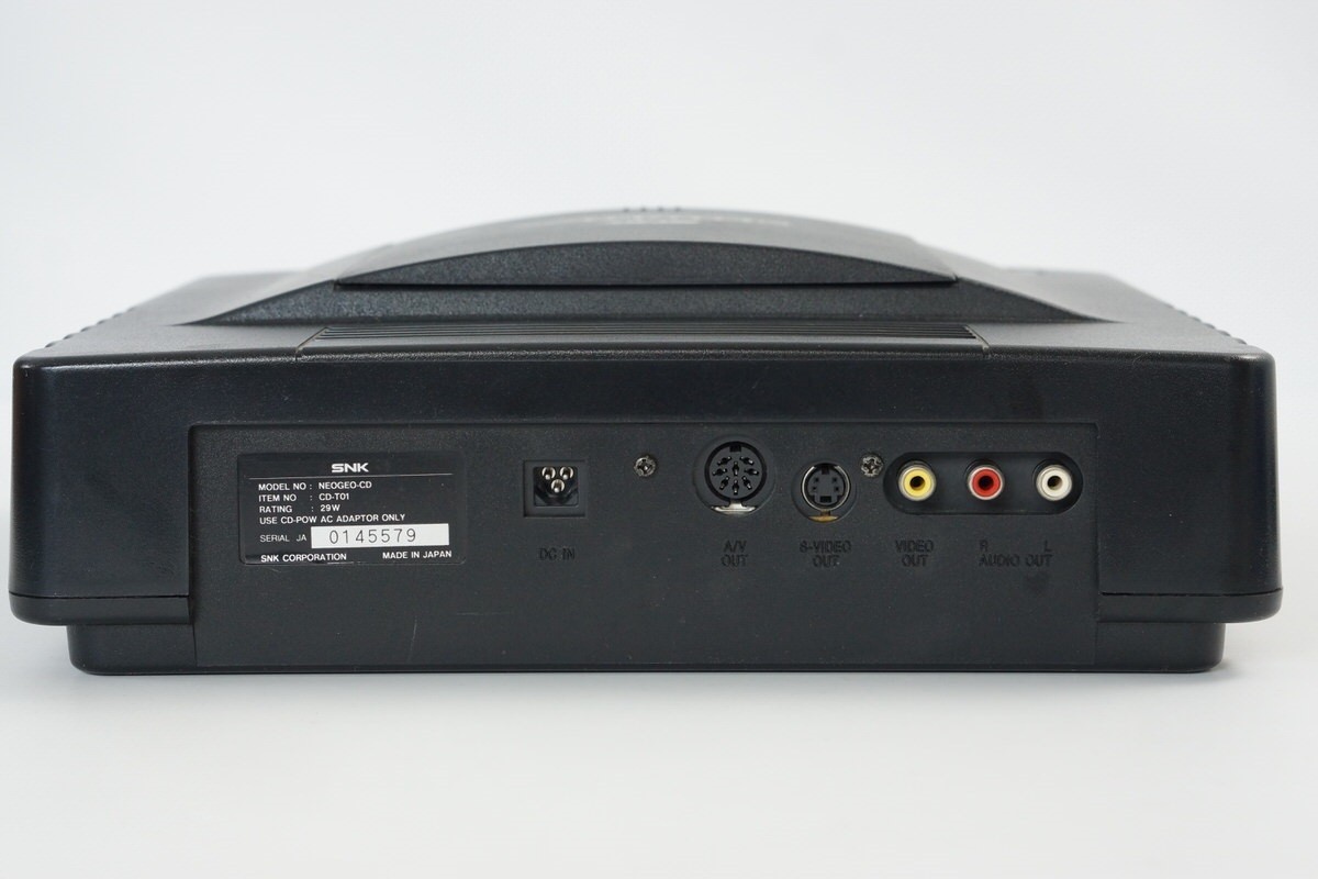 NEO GEO CD Console Boxed SNK Tested System -NTSC-J CD- 0101780