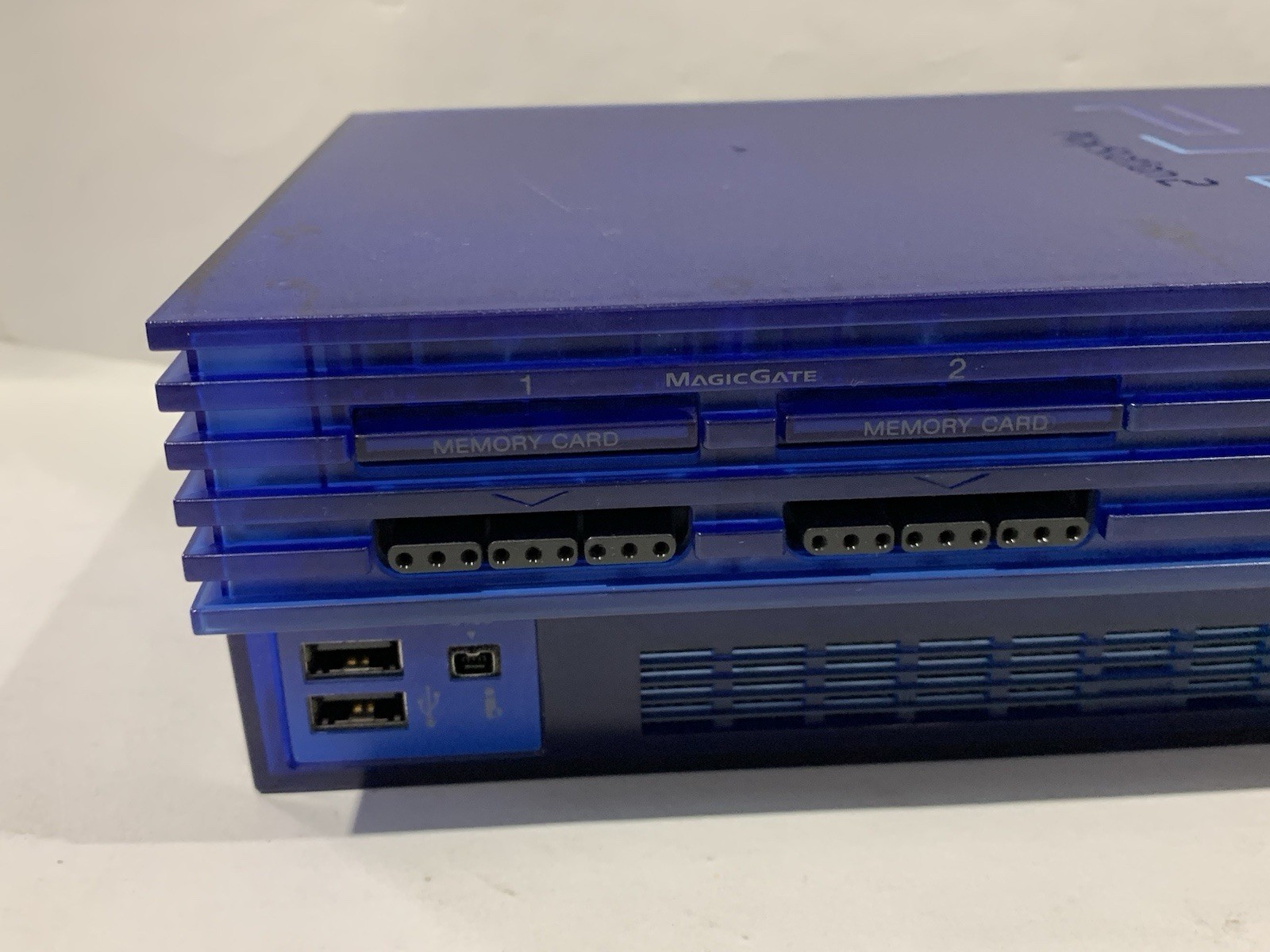 PlayStation PS2 SCPH-37000 Ocean Blue FAT CONSOLE JAPAN Working Excellent Kengo