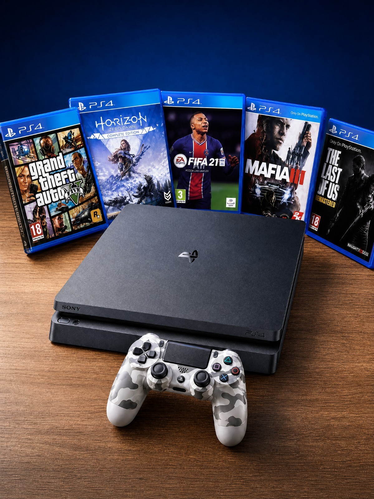 Sony PlayStation 4 Slim 500GB Console – Black