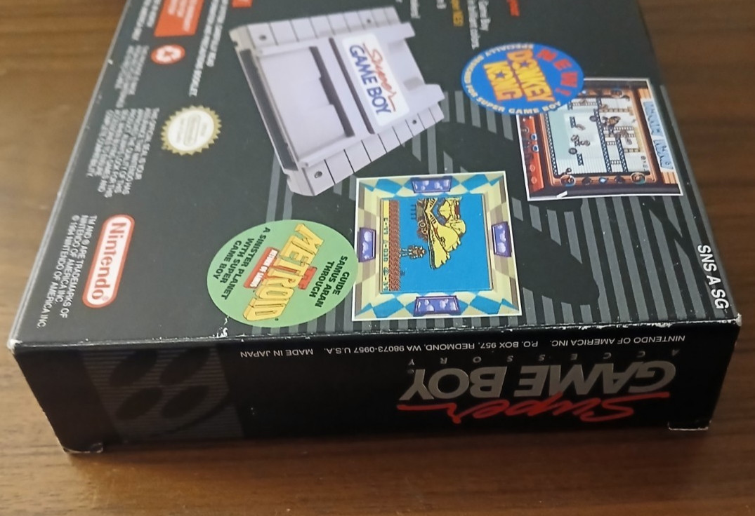 Super GameBoy (Super Nintendo, SNES, 1994)