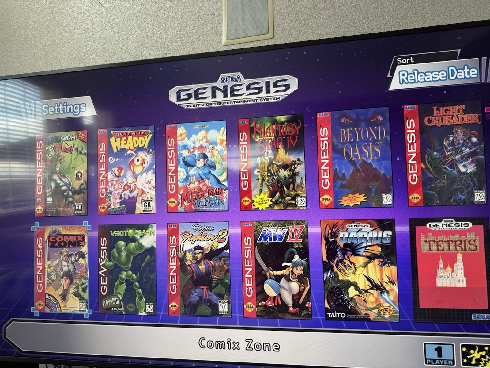 Used SEGA Genesis MK-1600 16-BIT Mini Console Power Supply Controllers Tested