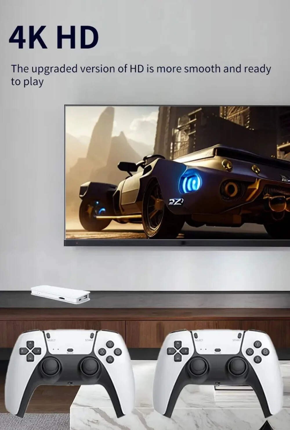 M15 4K game console home mini video game 64G retro console 128G player HD video