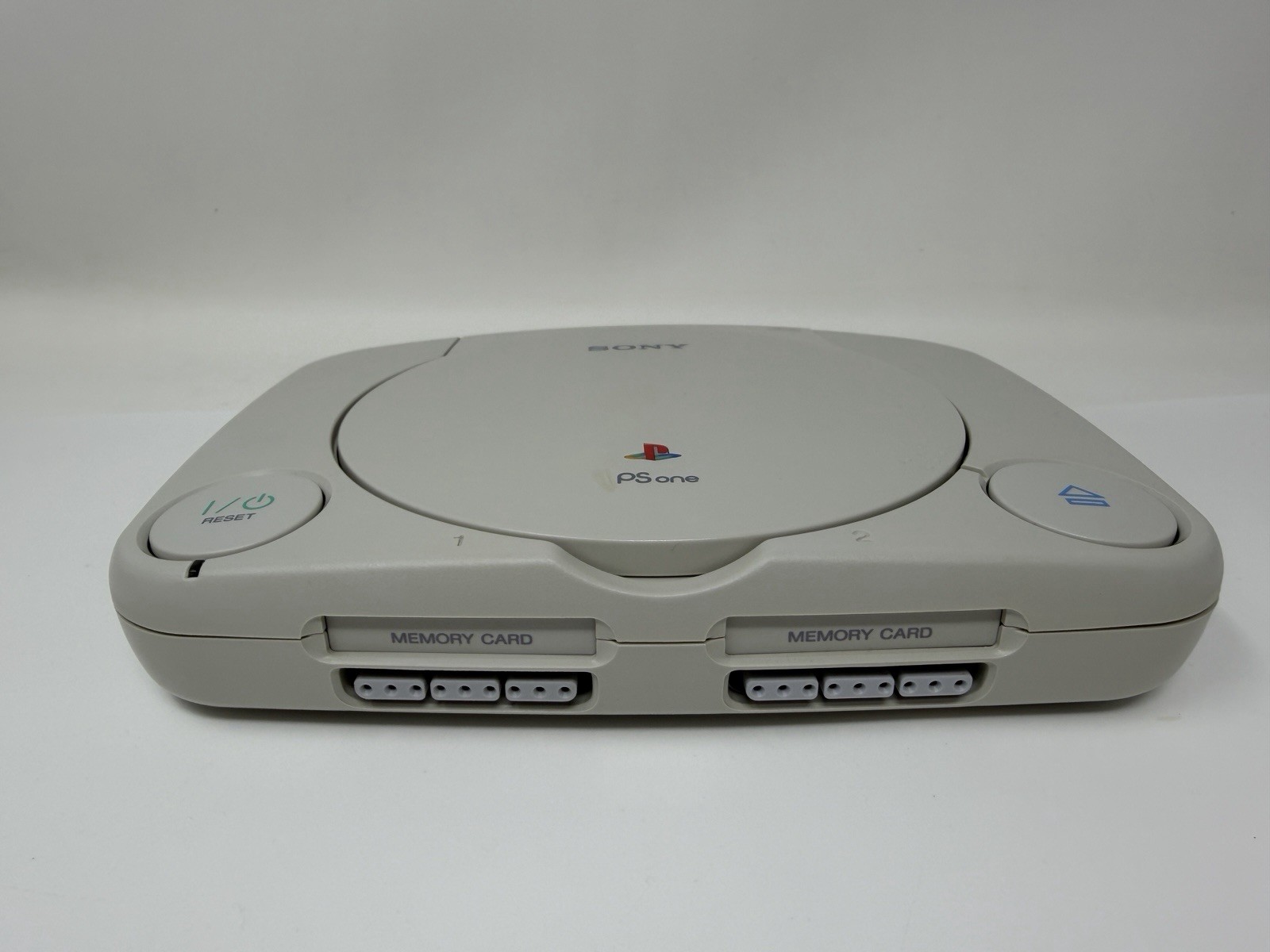 Sony PSOne Slim White Console PS1 (SCPH-101) w OE Controller, OE Cords – Tested!