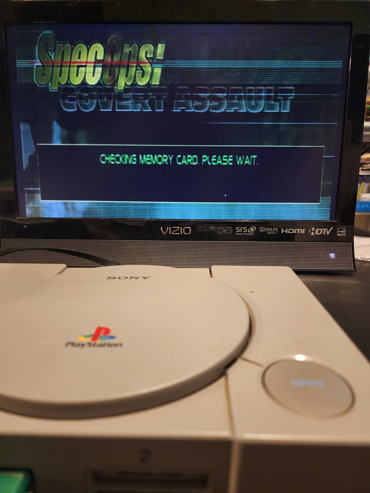 Sony PlayStation 1 PS1 Console Bundle ( 2 OEM Controller, 9 Game Bundle) Working