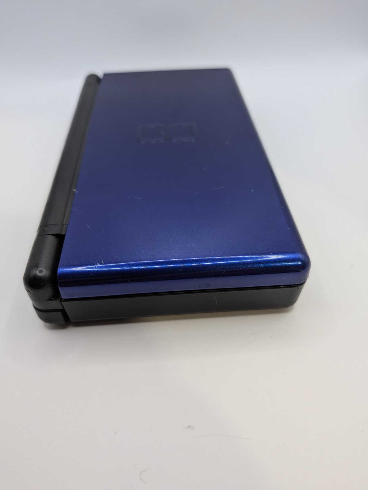 Nintendo DS Lite – Cobalt (Blue) & Black – Tested & Works – Yellowing/Scratches