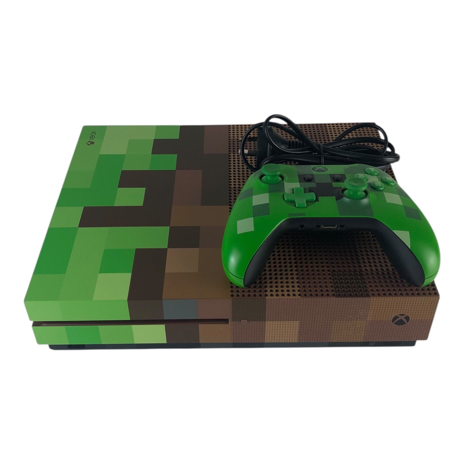 Microsoft Xbox One S Minecraft Edition Console Limited Edition 1 TB Free Postage
