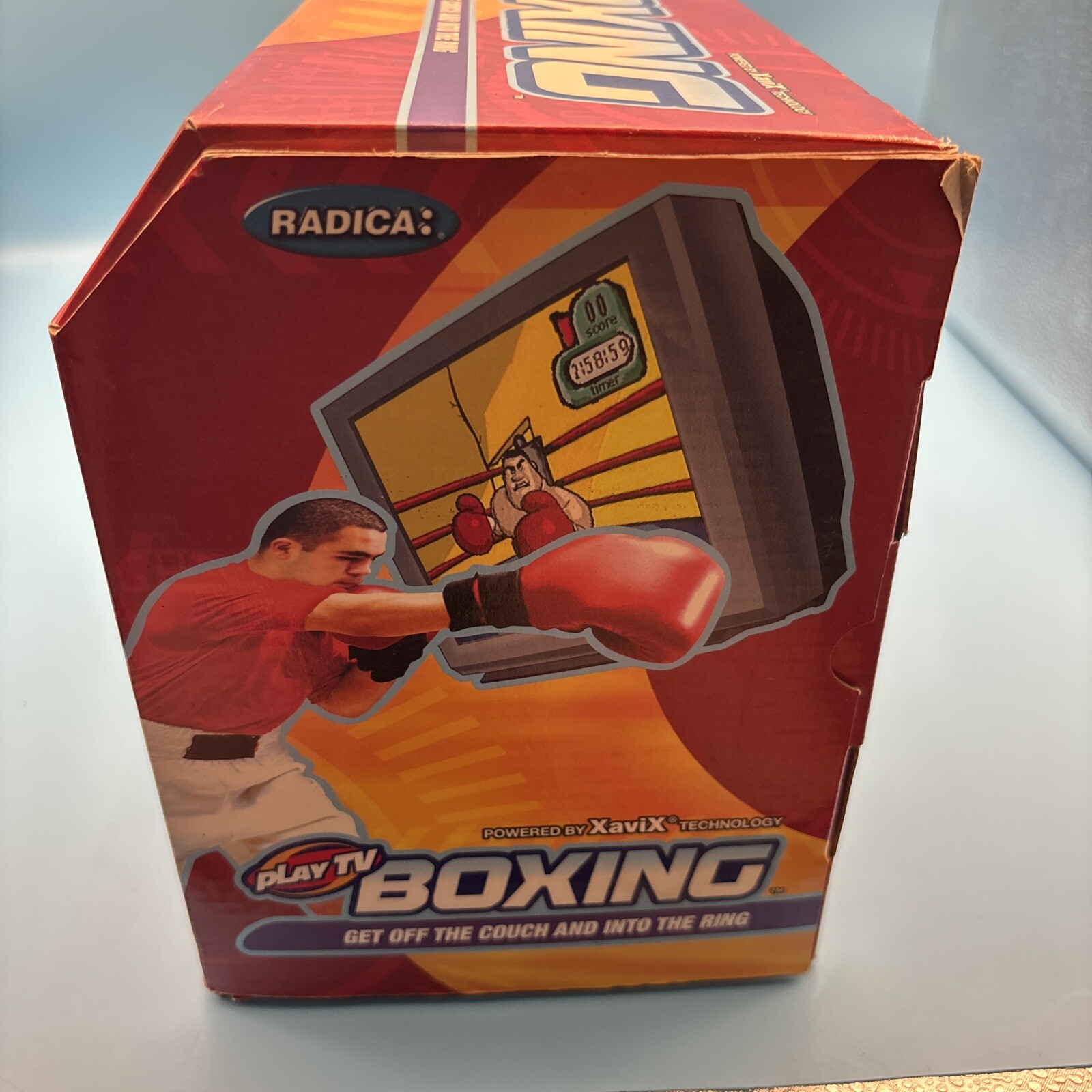 Play TV Boxing GET OFF THE COUCH AND INTO THE RING By Radica 2002