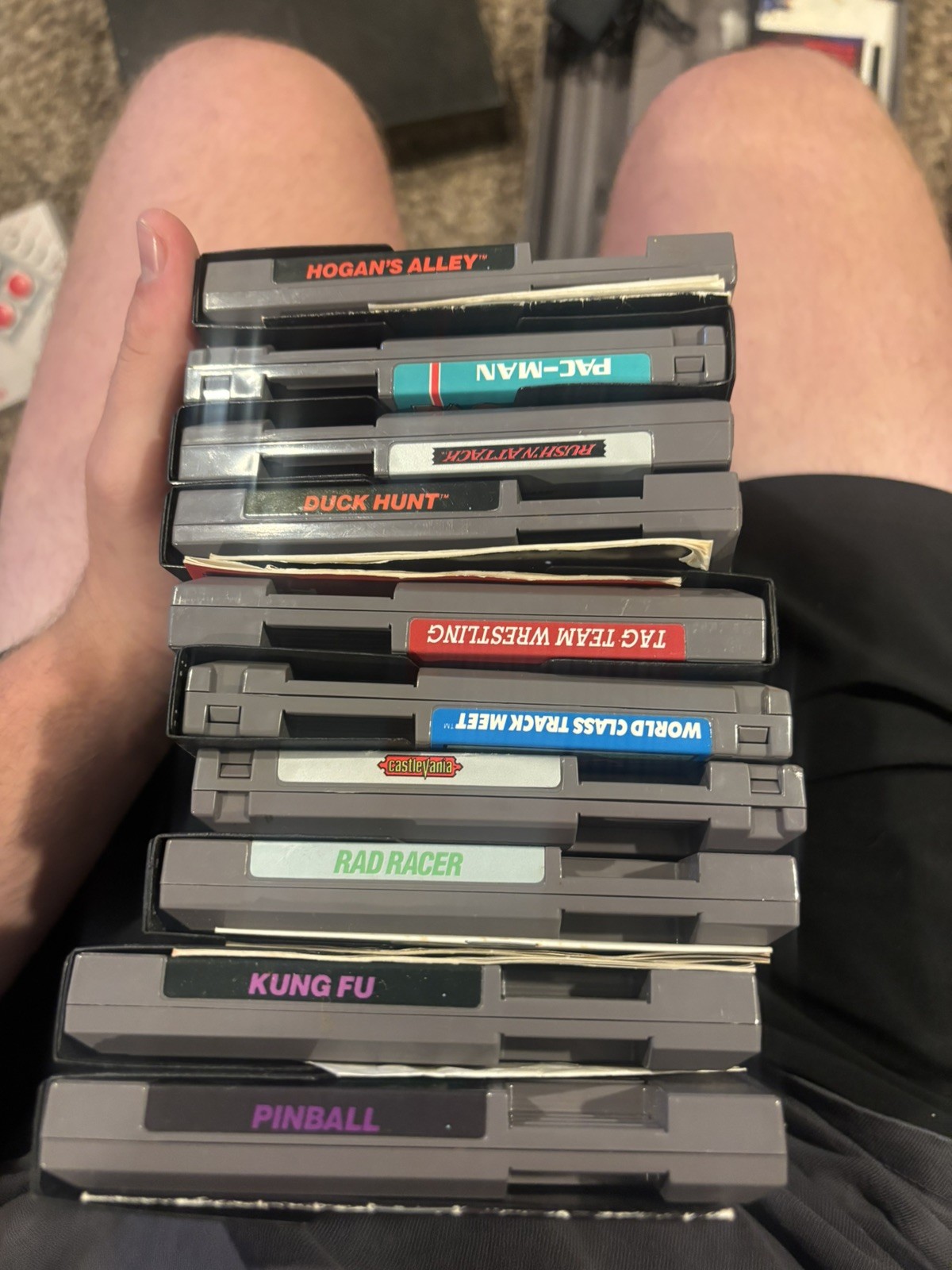Nintendo NES Bundle HUGE LOT – Console, R.O.B., NES Advantage, Games, Zapper