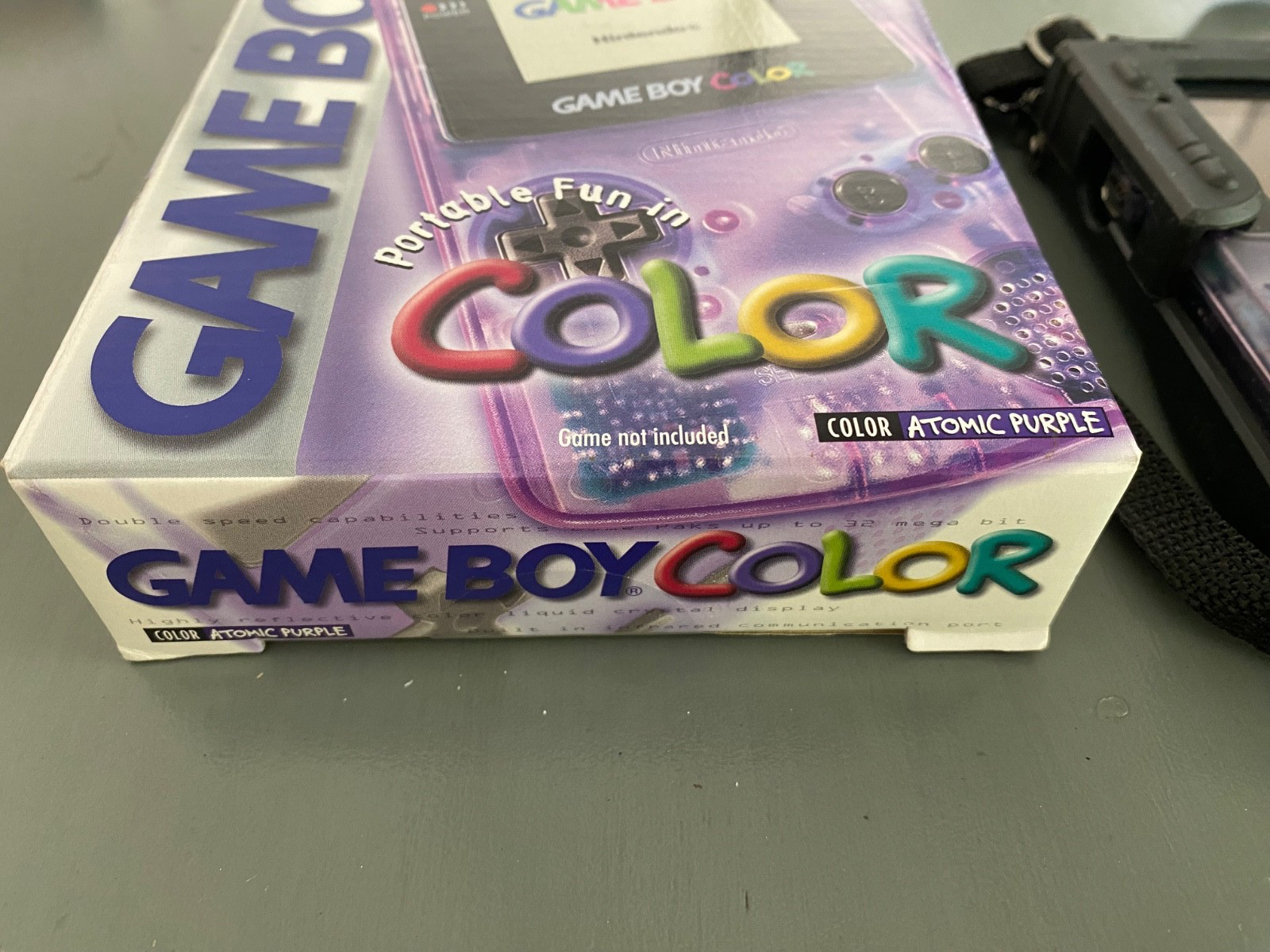 Nintendo Game Boy Color (GBC) – Atomic Purple, Barely Used EX Condition! Plays!