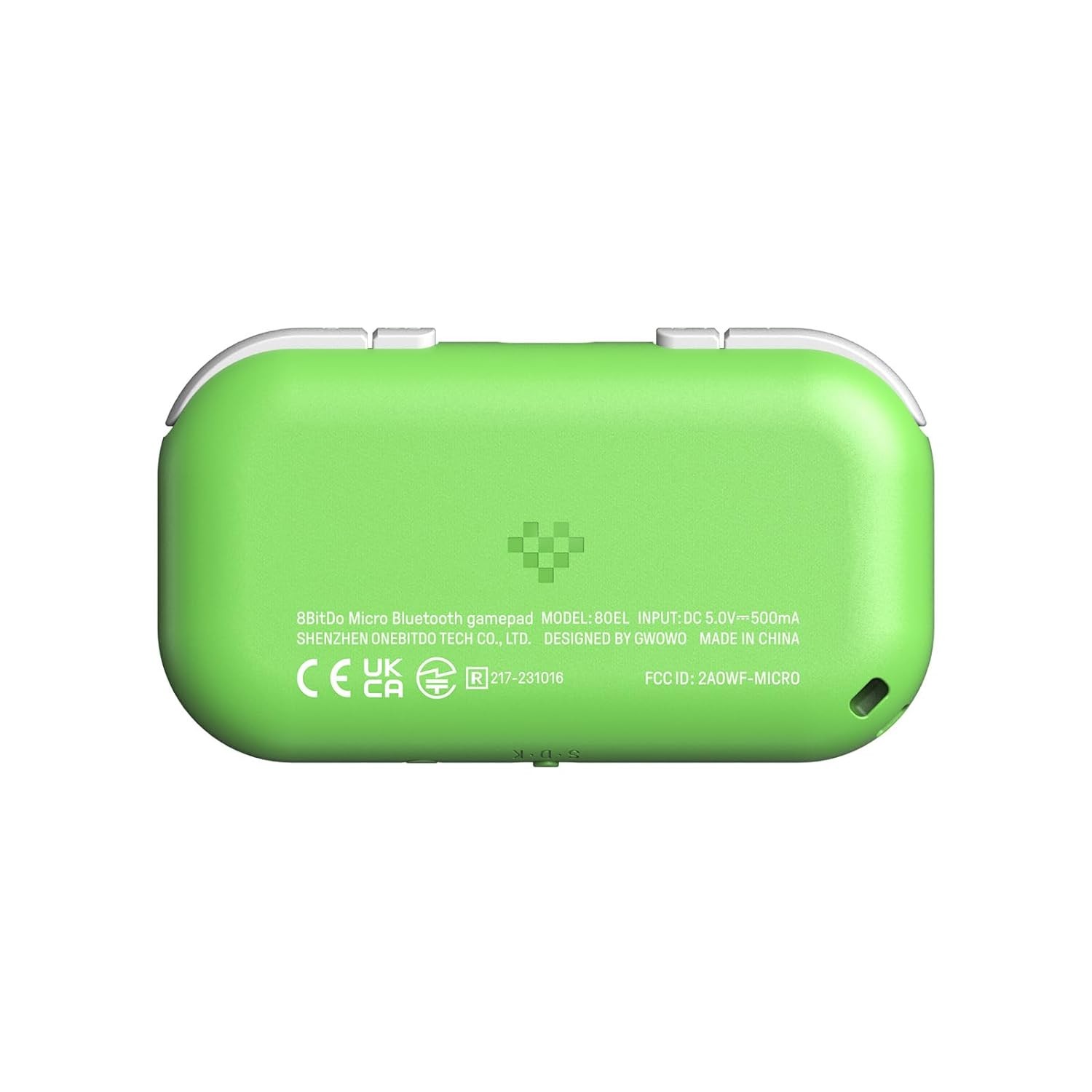 8Bitdo Micro Bluetooth Gamepad Pocket-sized Mini Controller for Switch, Green