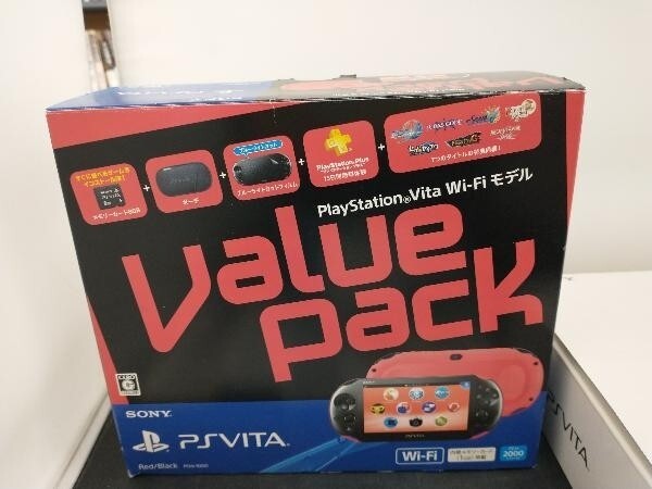 PlayStation Vita Value Pack Wi-Fi model Red / Black PSVITA Slim Japan