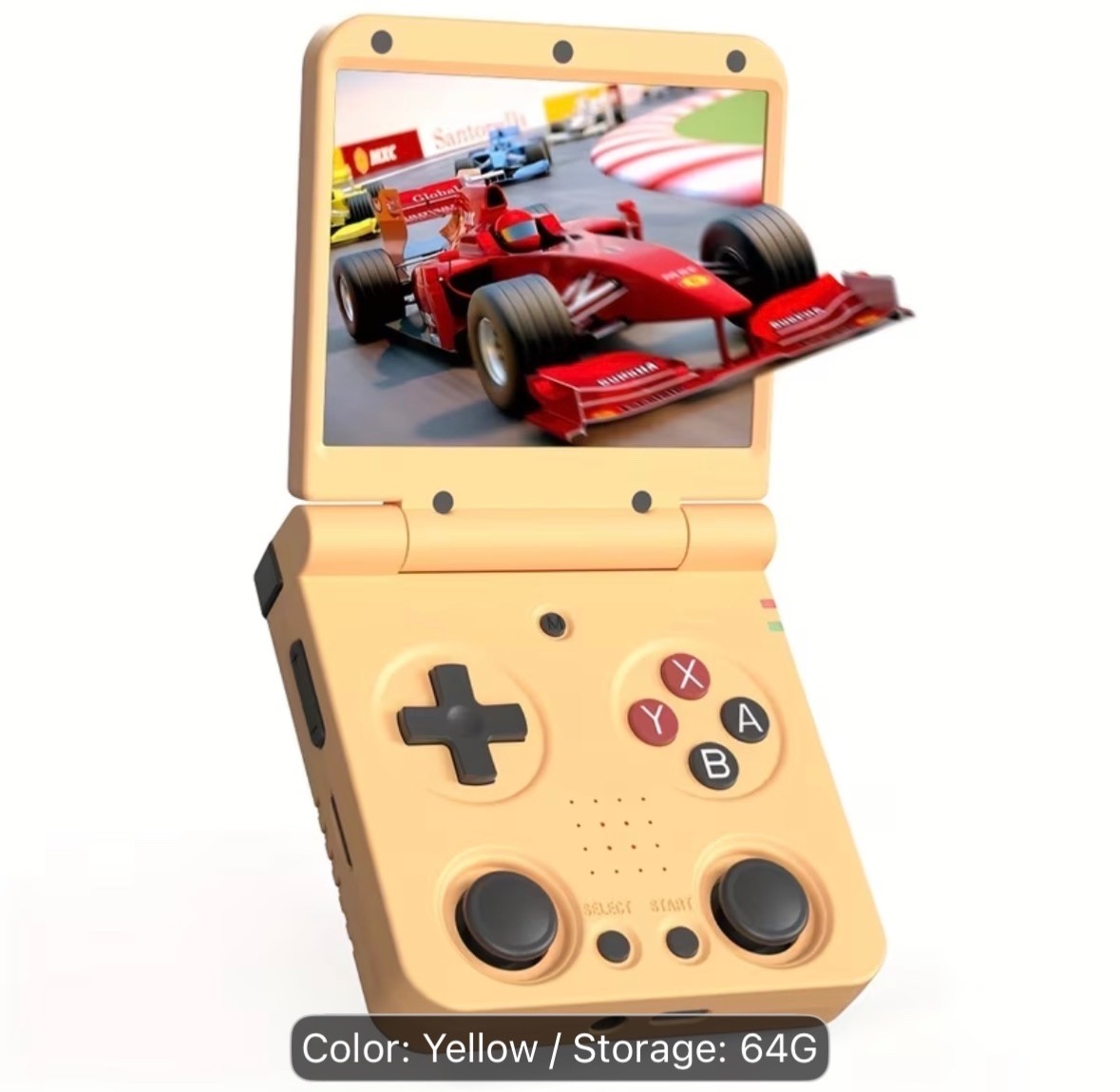 2025 New Miyoo Flip V2 Handheld Game Console 64GB, 3.5” 640*480 IPS Screen