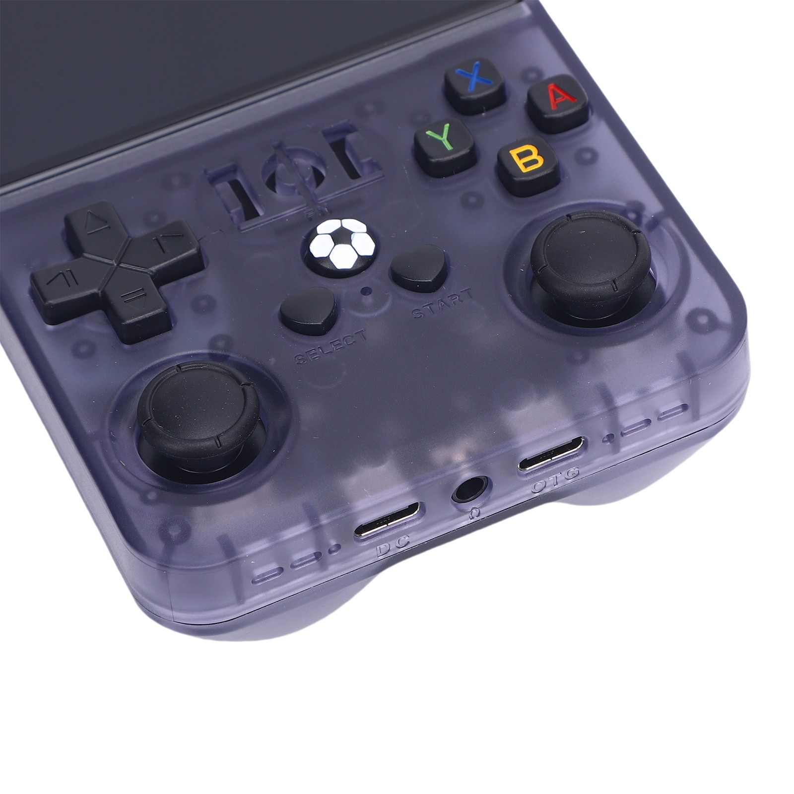 Portable Handheld Video Game Console Translucent Grey 4 Inch Screen 4000mAh