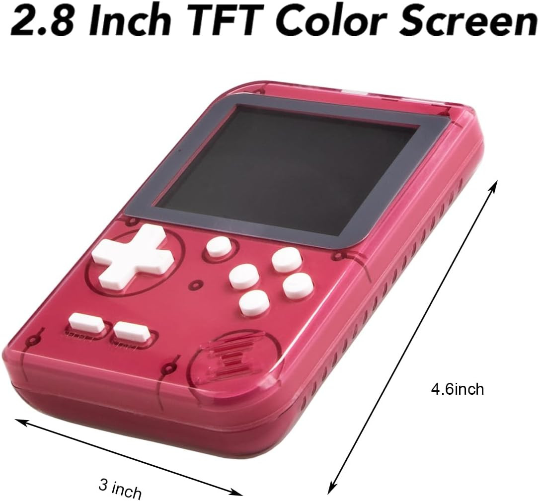 Retro Mini Game Machine with 400 Classical FC Games Handheld Game Console 2.8-In