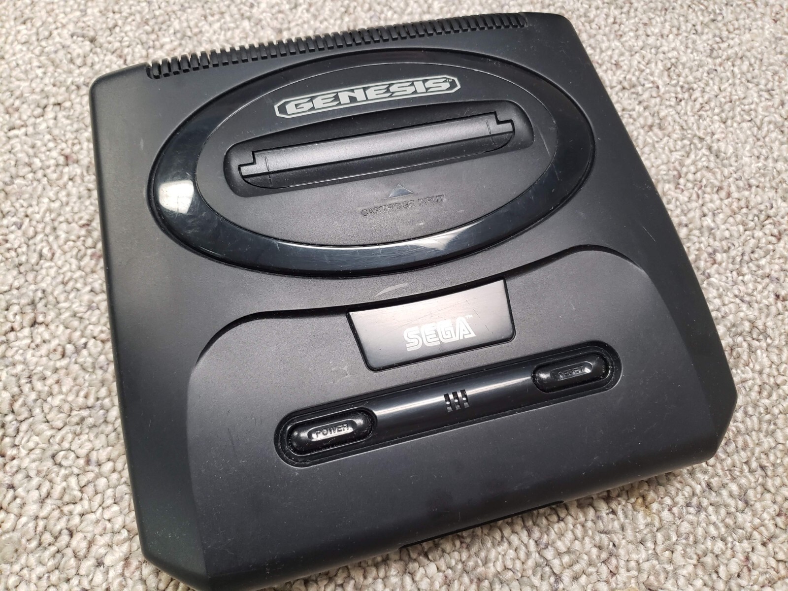 Sega Genesis Model 2 16-Bit System Console VA0 VA1 VA1.8 Controller Bundle Game