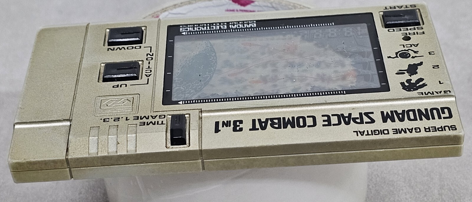 Gundam Space Combat 3 in 1 Super Game Digital Bandai Electronics