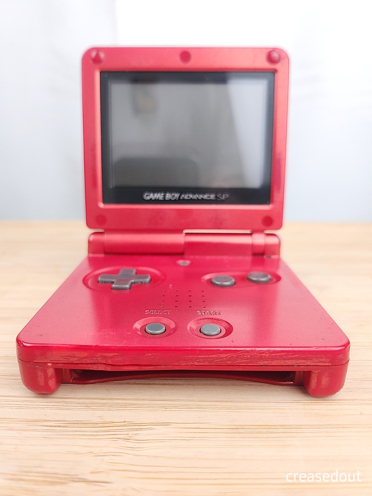 Nintendo Game Boy Advanced SP AGS-001 Red Painted Console Tested with Charger