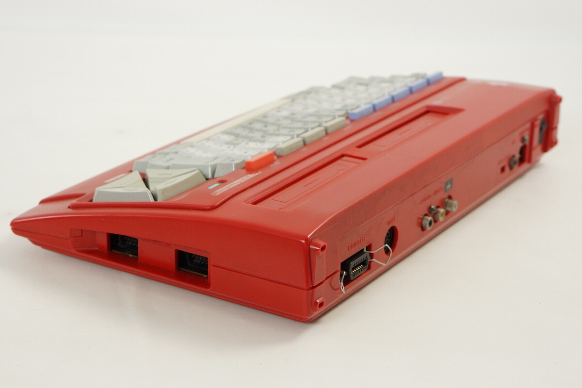 MSX SONY HIT BIT HB-10 Home Computer Red Maintained Tested 209039