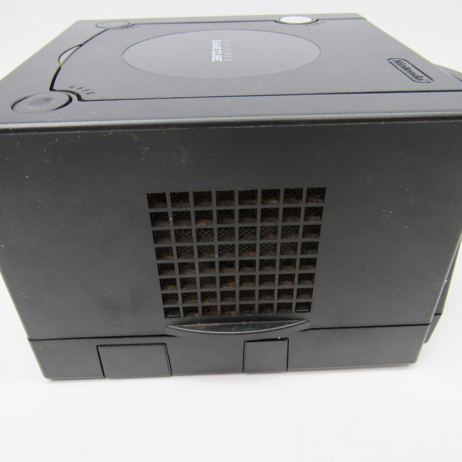 Nintendo DOL-101 GameCube Black Console & Cables – for Parts or Repair