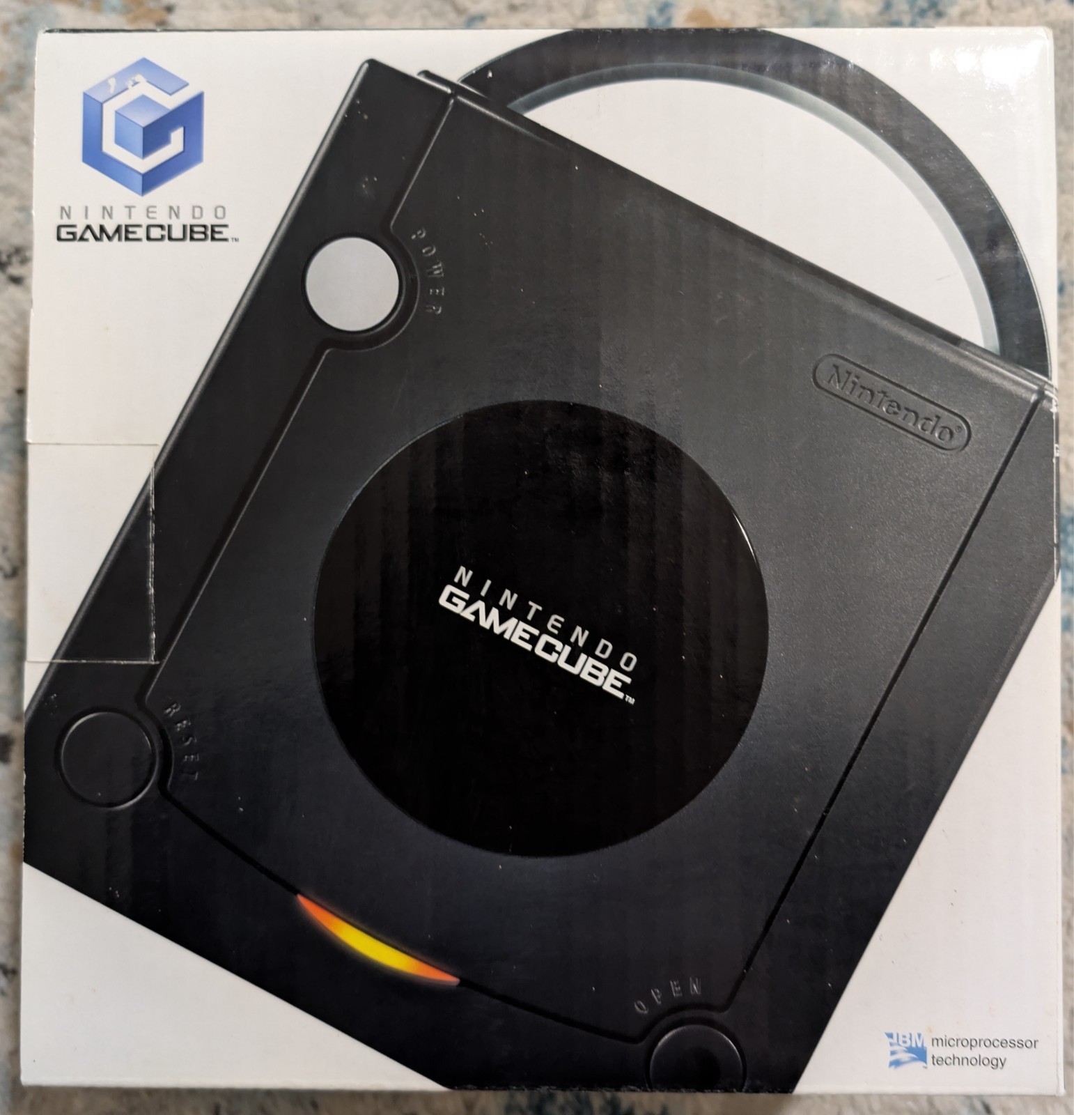 Nintendo GameCube Black Console Complete In Box CIB Great condition READ
