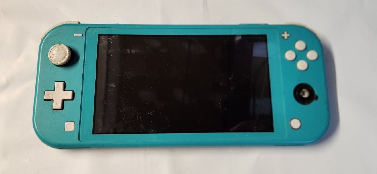 Nintendo Switch Lite 32GB Console – Turquoise SOLD AS IS FOR PARTS OR REPAIR