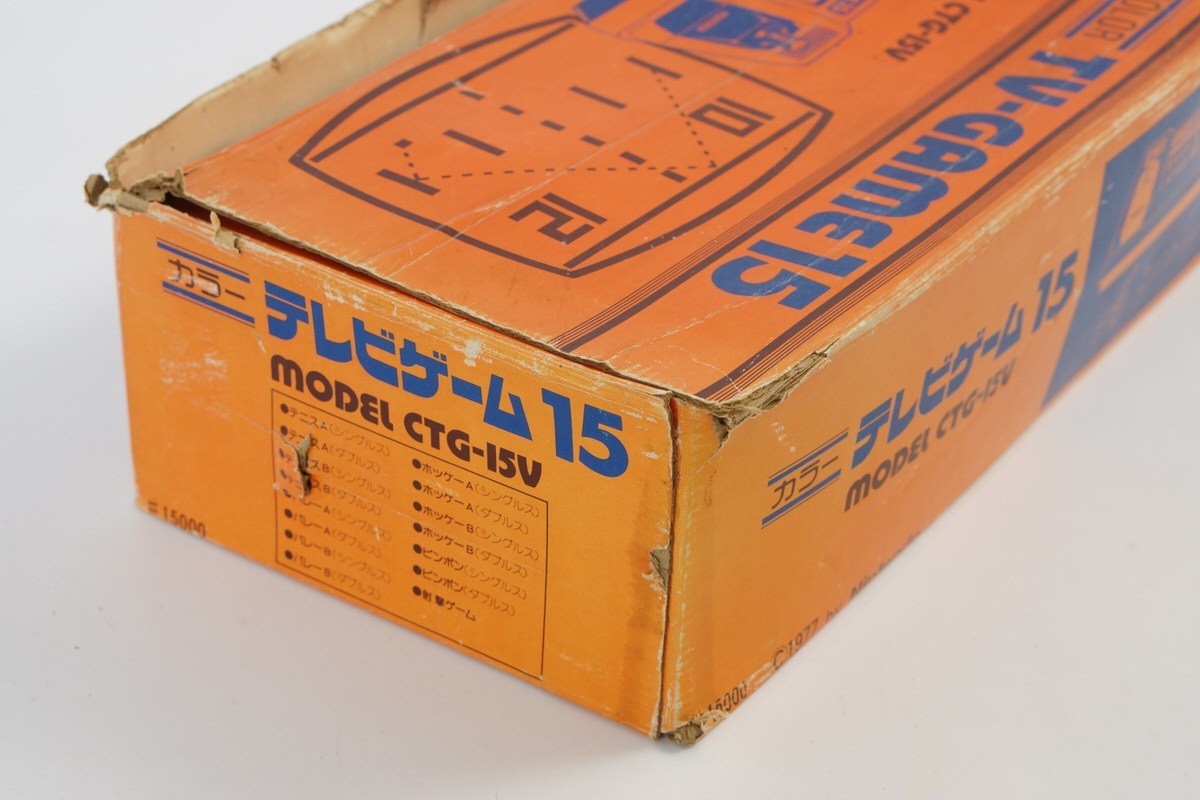 Nintendo Color TV GAME 15 Console Boxed CTG15V Tested System 3164109