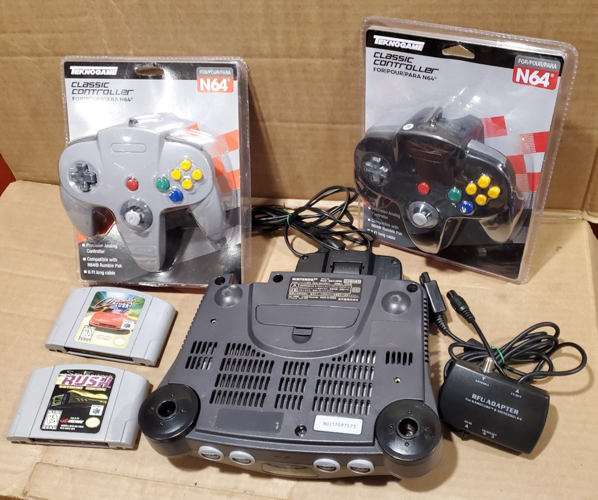Nintendo 64 Black Console (NTSC-J)